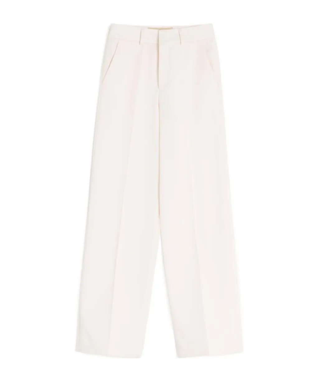 Valentino Pleat Detailed Wide Leg Pants
