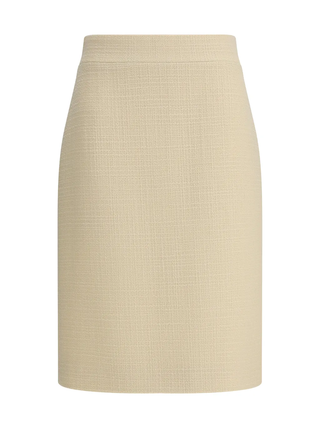 Valentino	Straight Hem Tweed Skirt