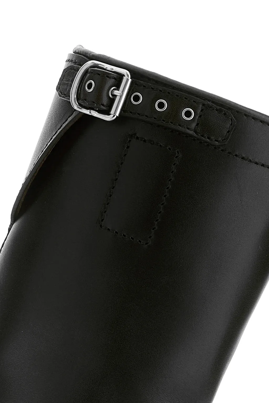 Dries Van Noten Buckle Detailed Biker Boots