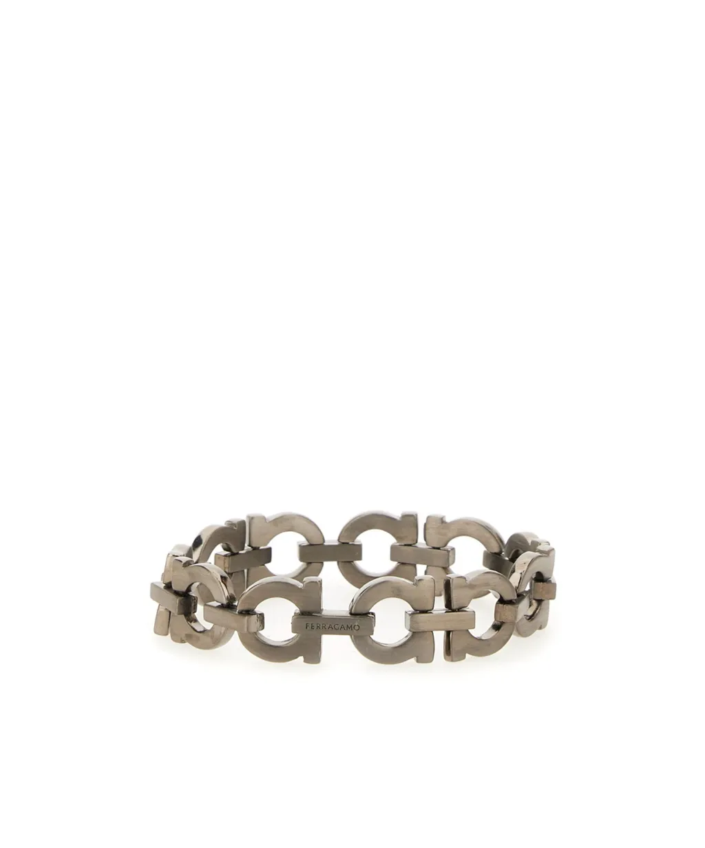 Ferragamo Logo Engraved Bracelet