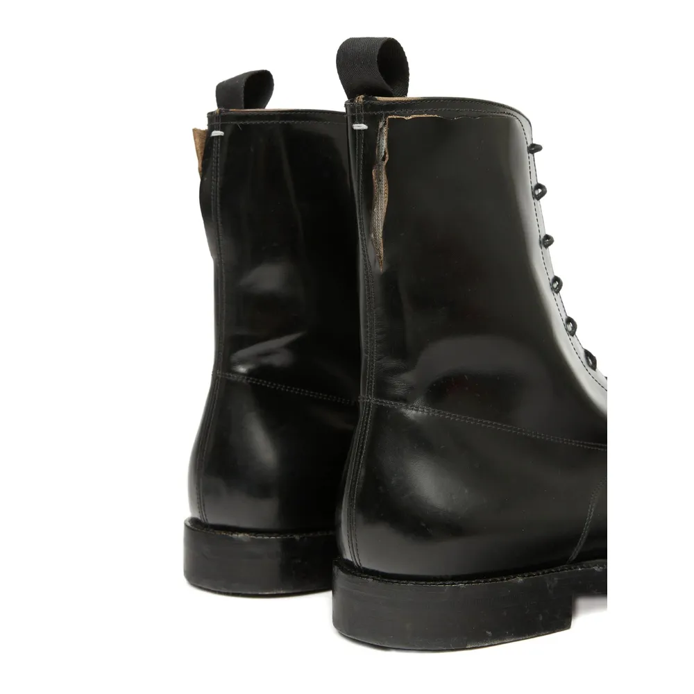 Maison Margiela Loved To Death Lace-Up Boots