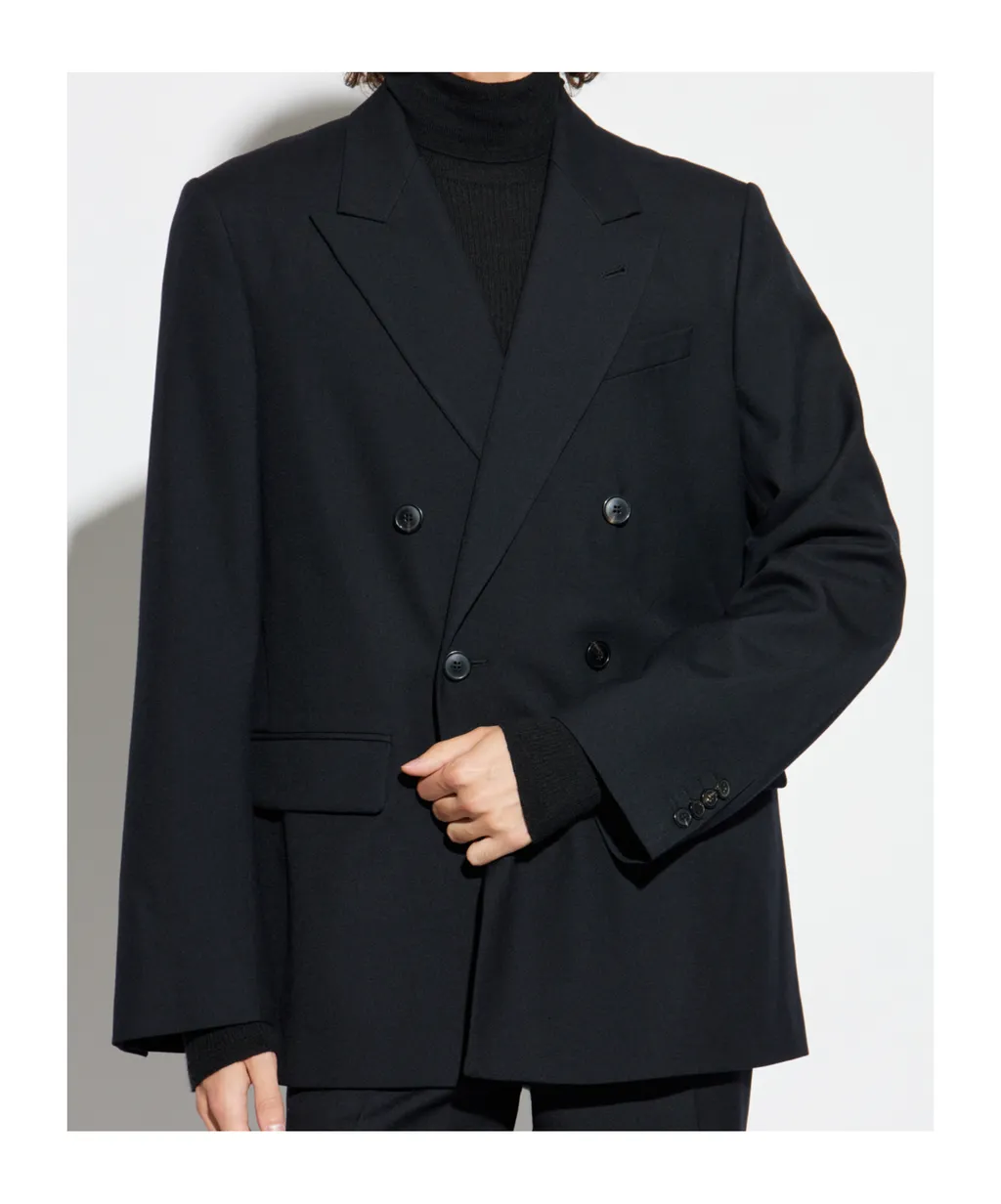 Double-Breasted Suit Jacket