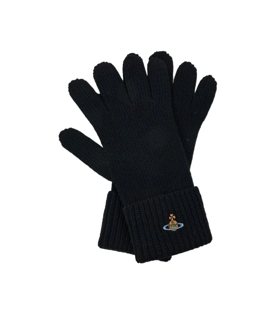 Orb-Embroidered Gloves