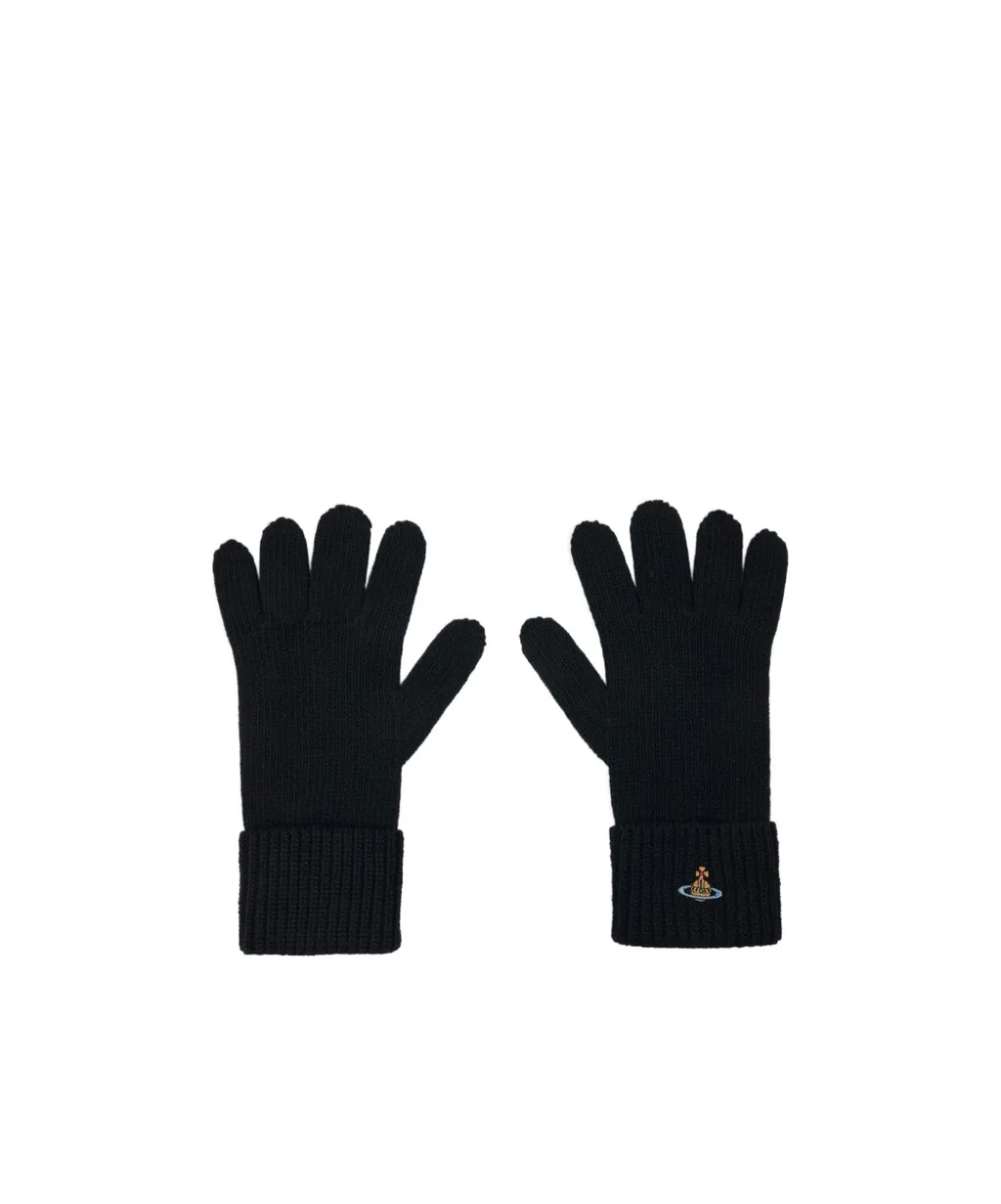 Orb-Embroidered Gloves