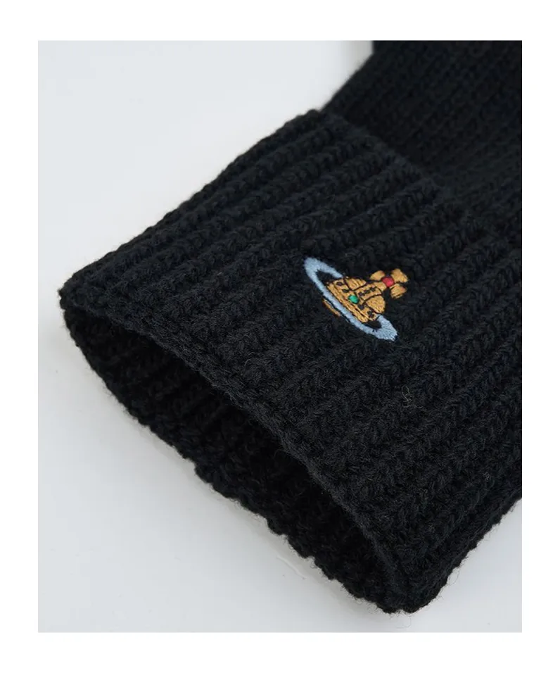 Orb-Embroidered Gloves