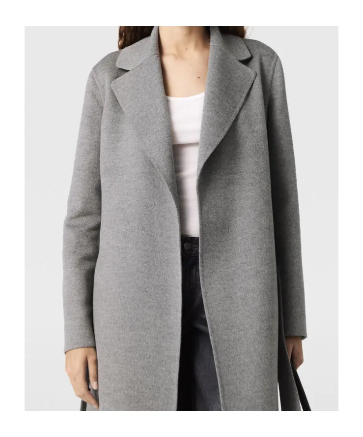 Double-Faced Belted Coat