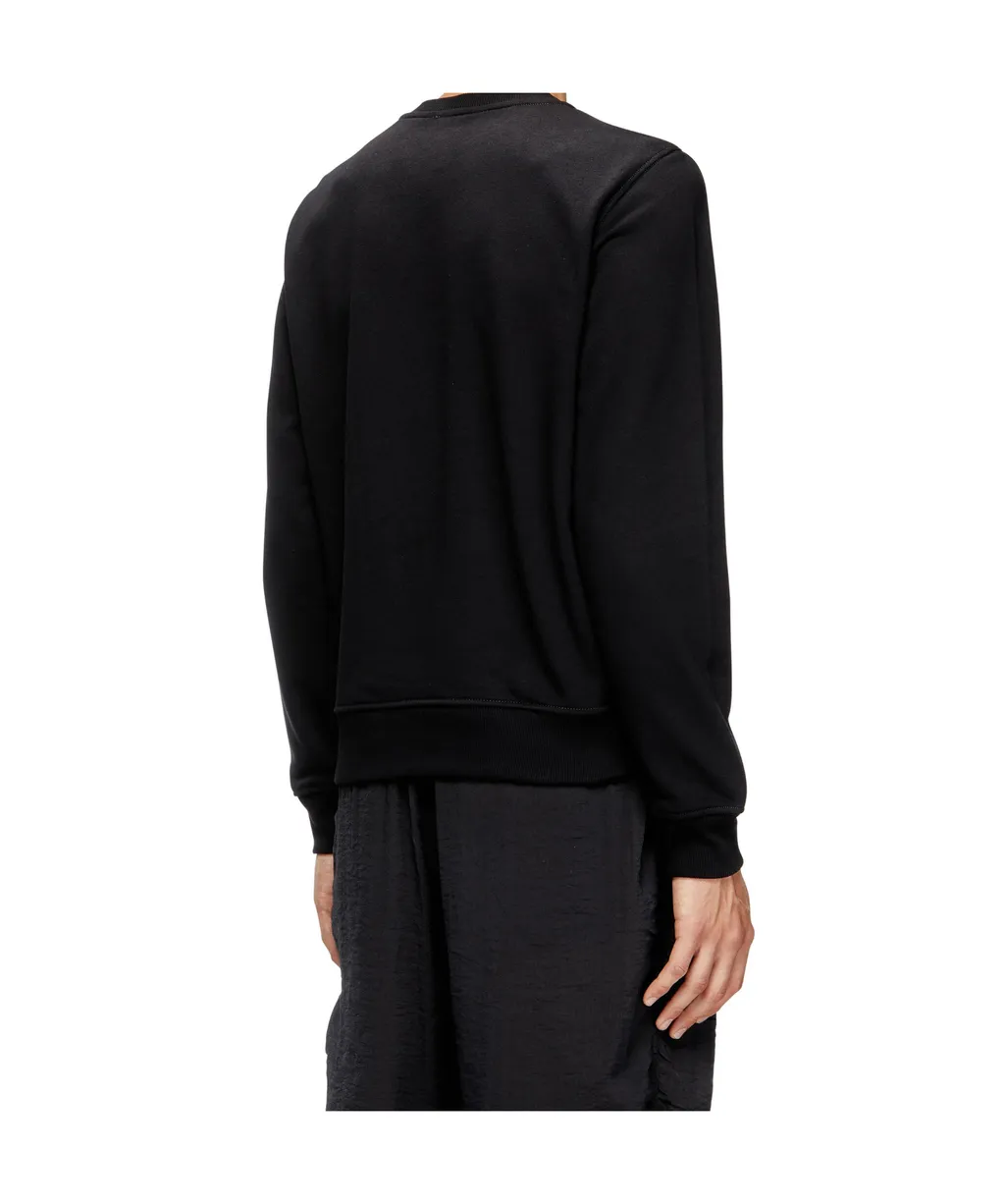 Embroidered Crew-Neck Sweatshirt