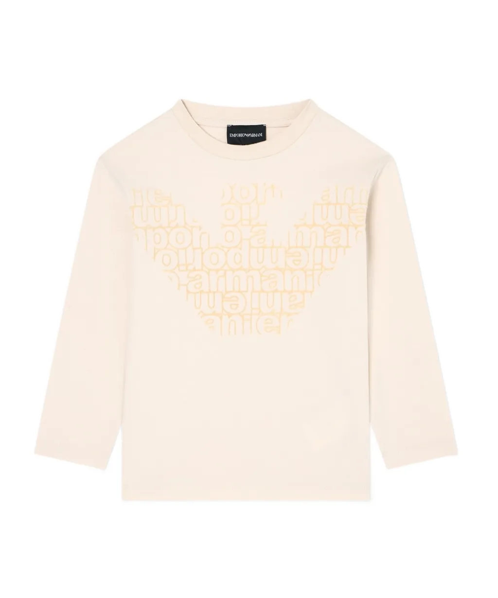 Eagle-Logo Long-Sleeve T-Shirt