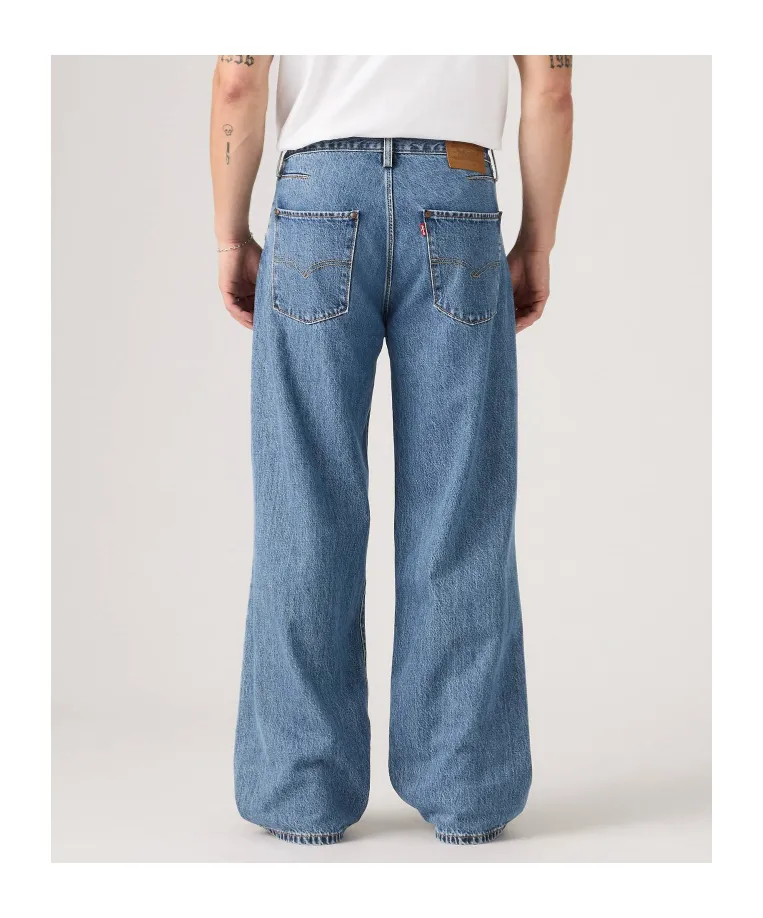 Twisted Baggy Wide Leg Jeans
