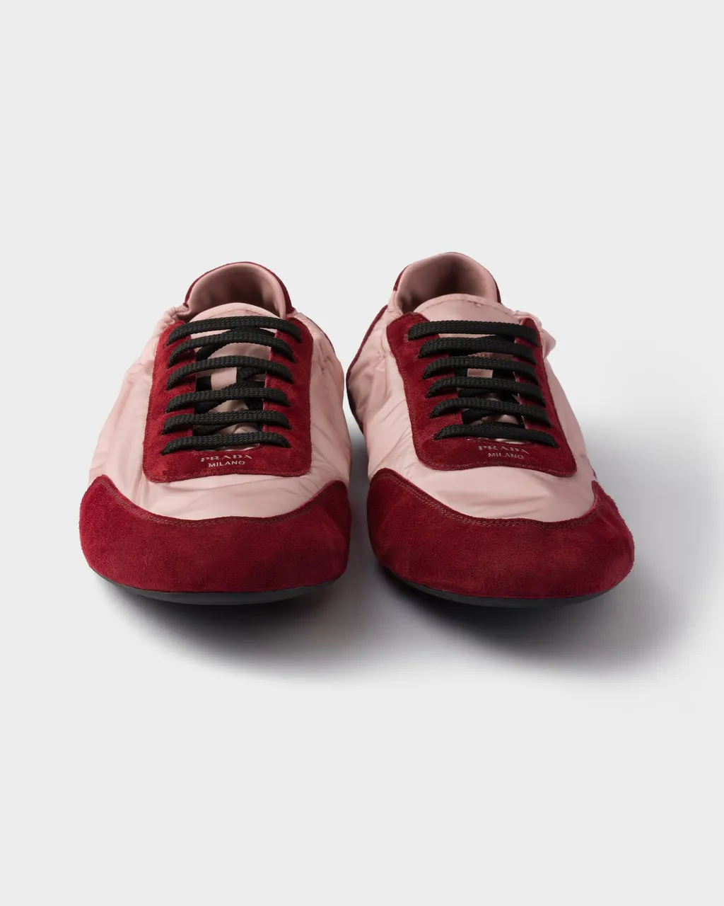 Prada Two-Toned Collapse Sneakers