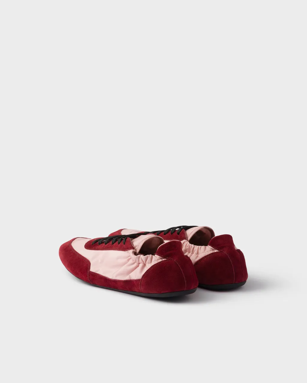Prada Two-Toned Collapse Sneakers