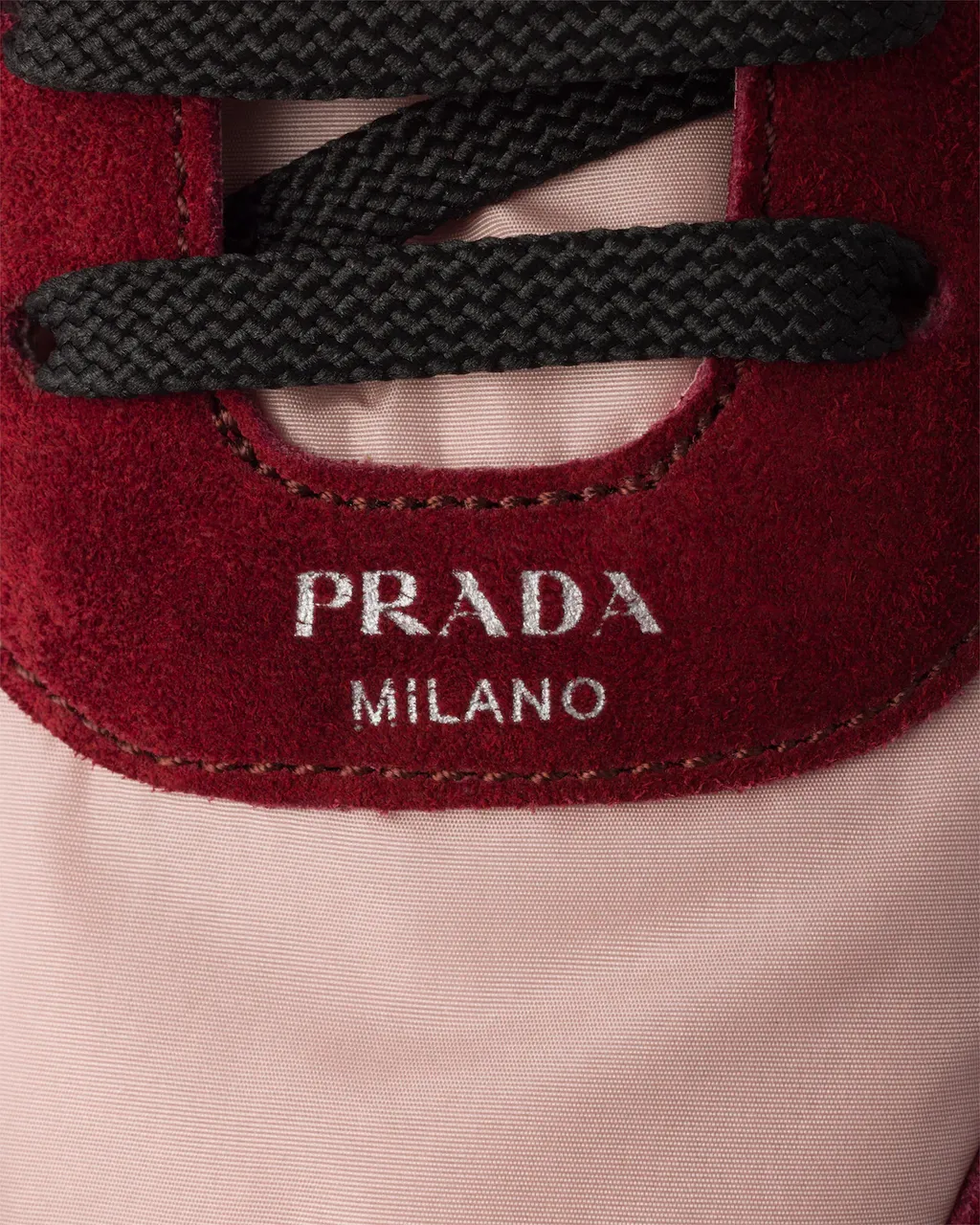 Prada Two-Toned Collapse Sneakers