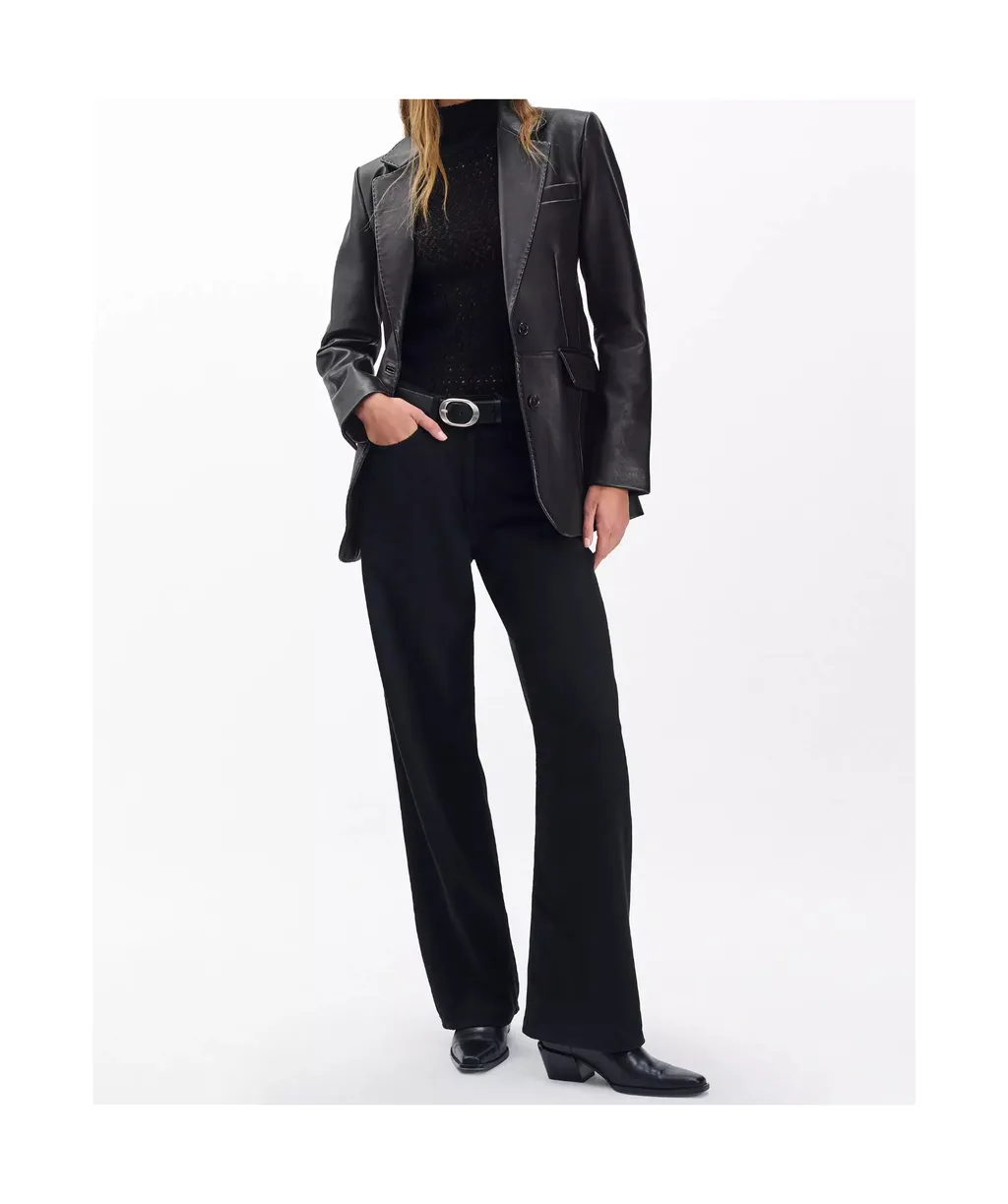 Long-Sleeved Suit Jacket
