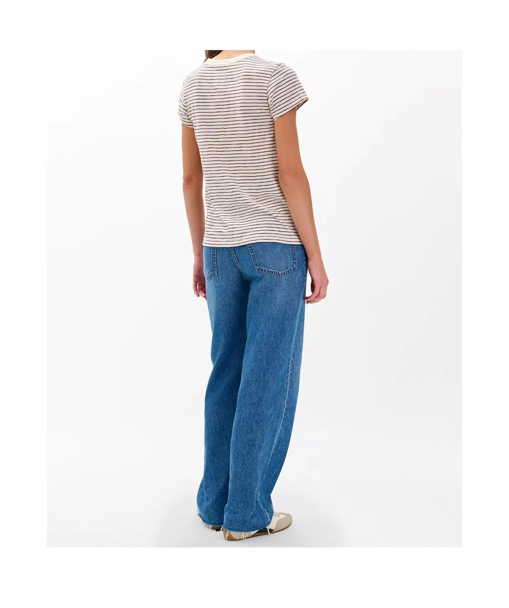 The Slub Striped Tee