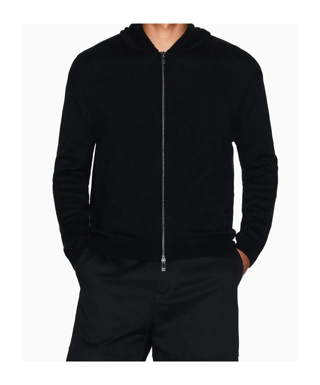 Zipper Knitted Cardigan