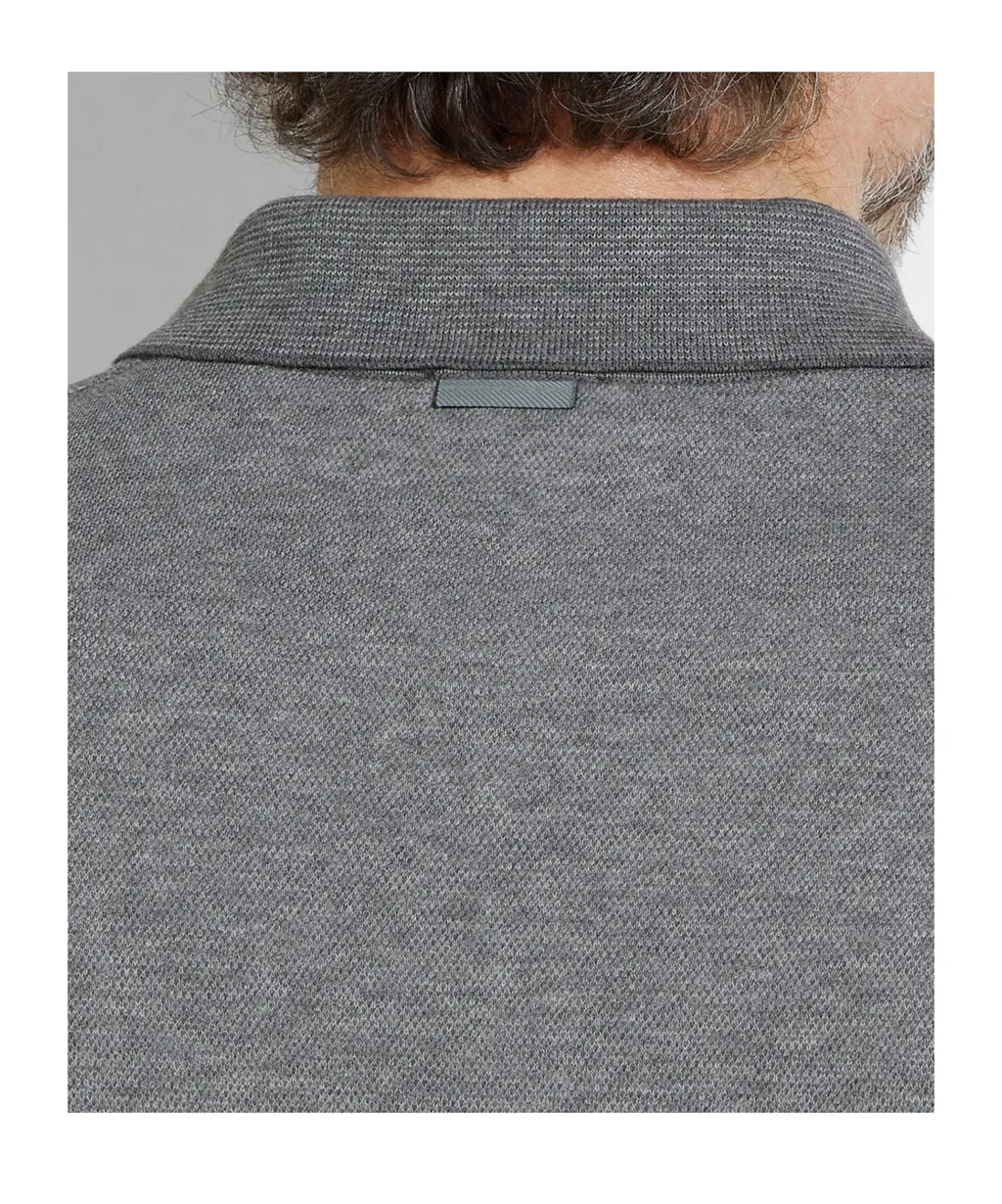 Long-Sleeve Polo Shirt
