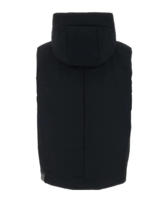 Jil Sander High Neck Padded Vest