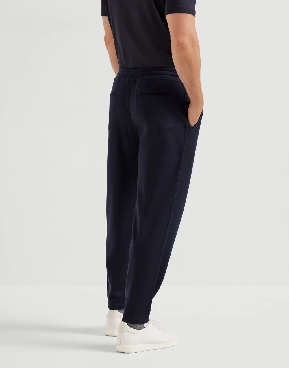 Drawstring-Cuffed Track Pants