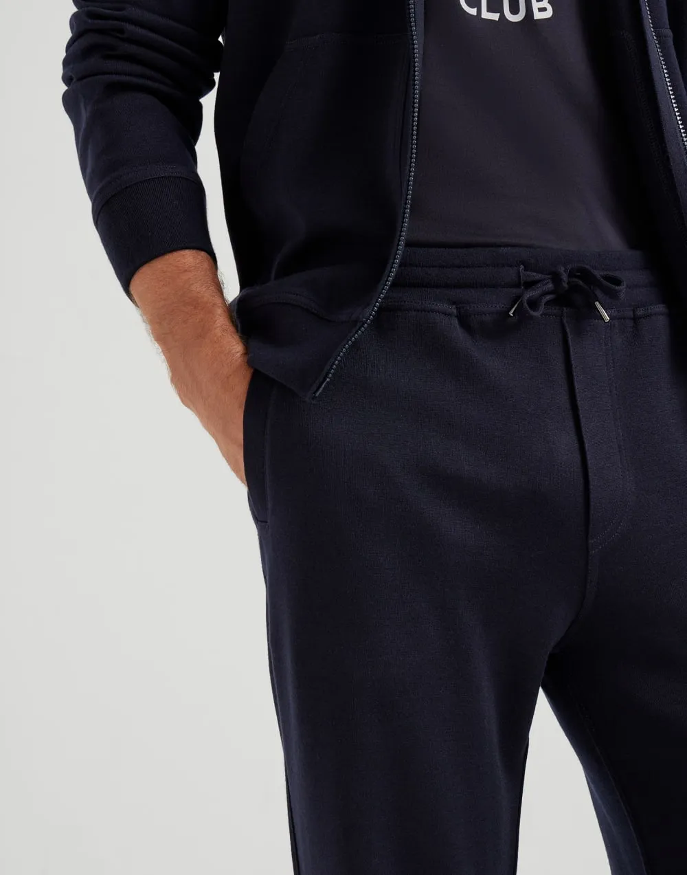 Drawstring-Cuffed Track Pants