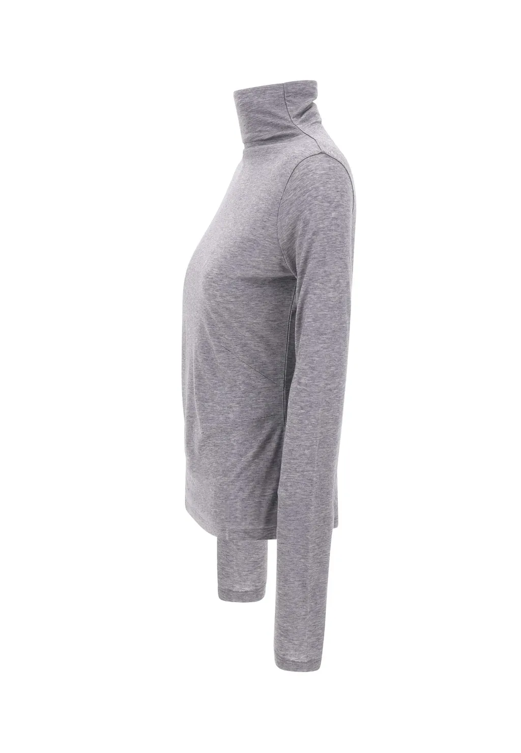 High-Neck Long-Sleeve Top