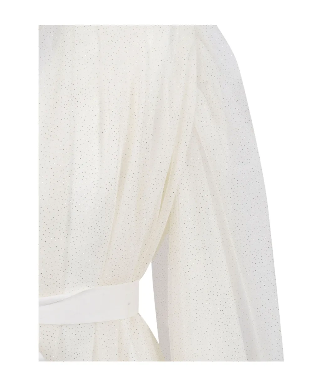 Il Gufo Long-Sleeved Crewneck Dress