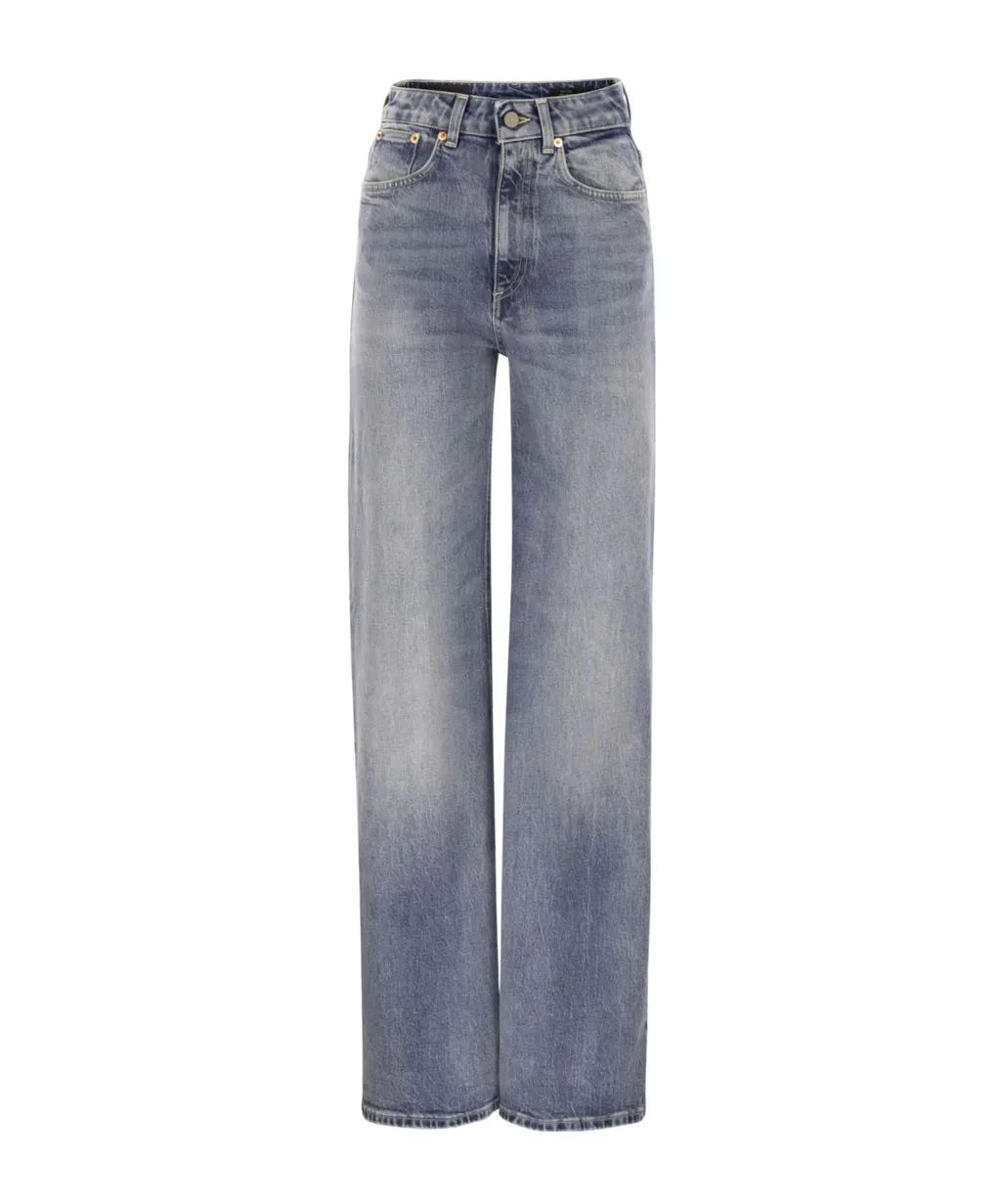 Dondup Beatrix Wide-Leg Jeans