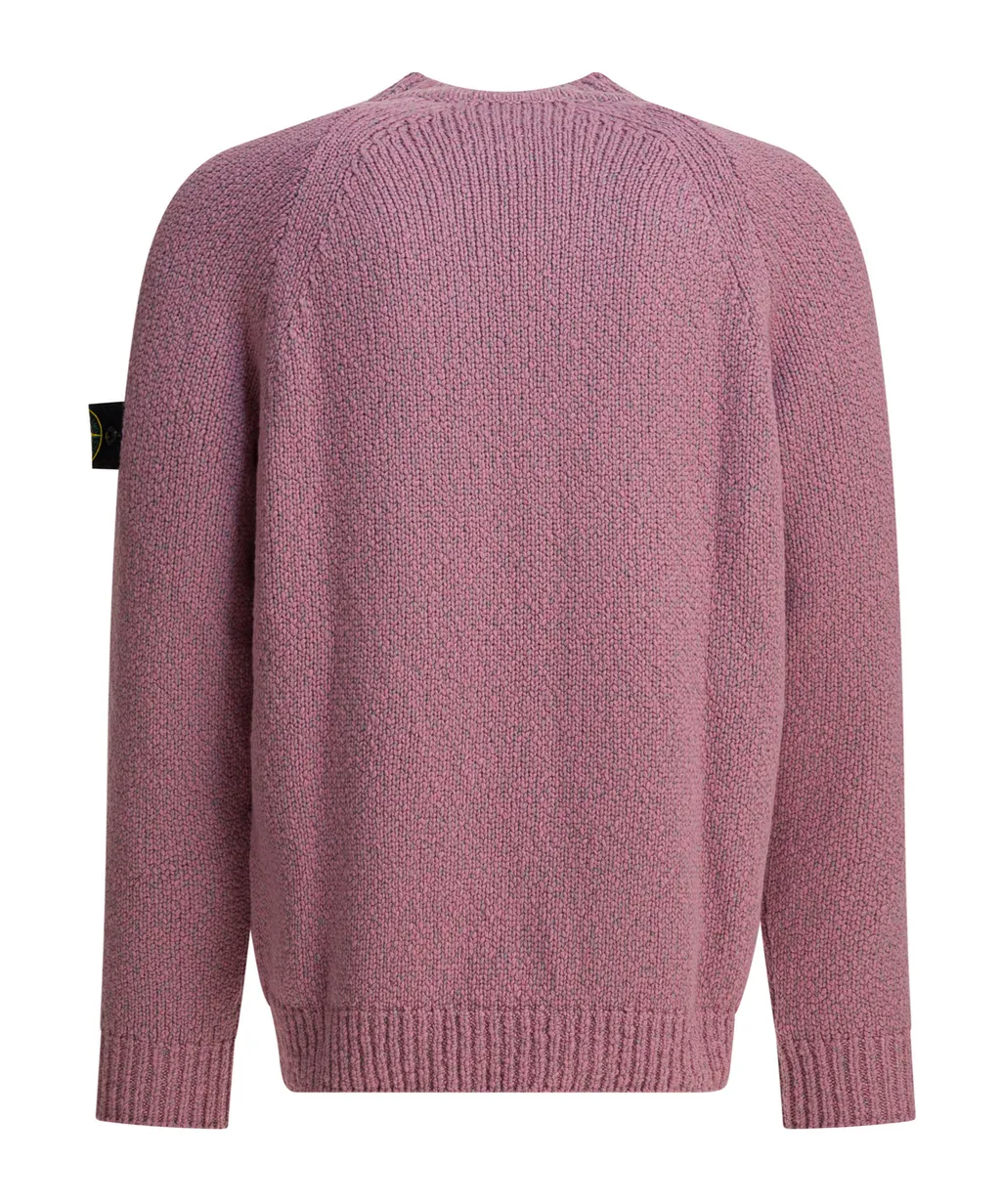 Stone Island Logo Patch Crewneck Jumper