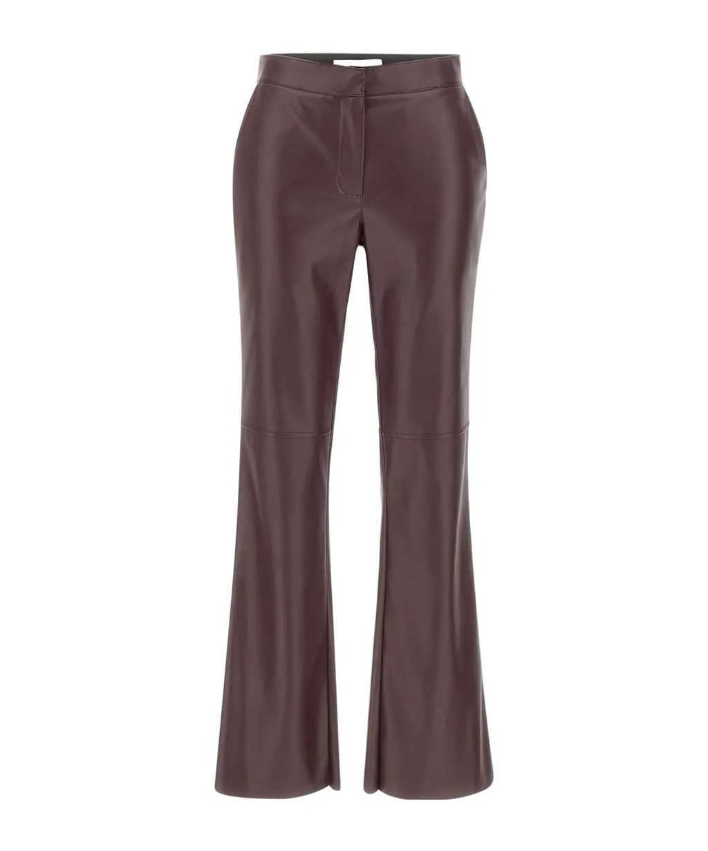Faux Leather Trousers