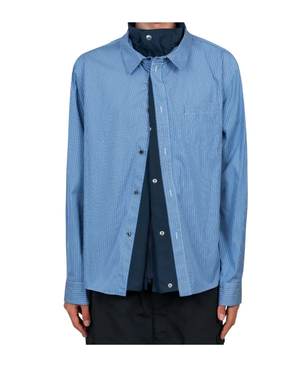 Lapel Long-Sleeved Shirt