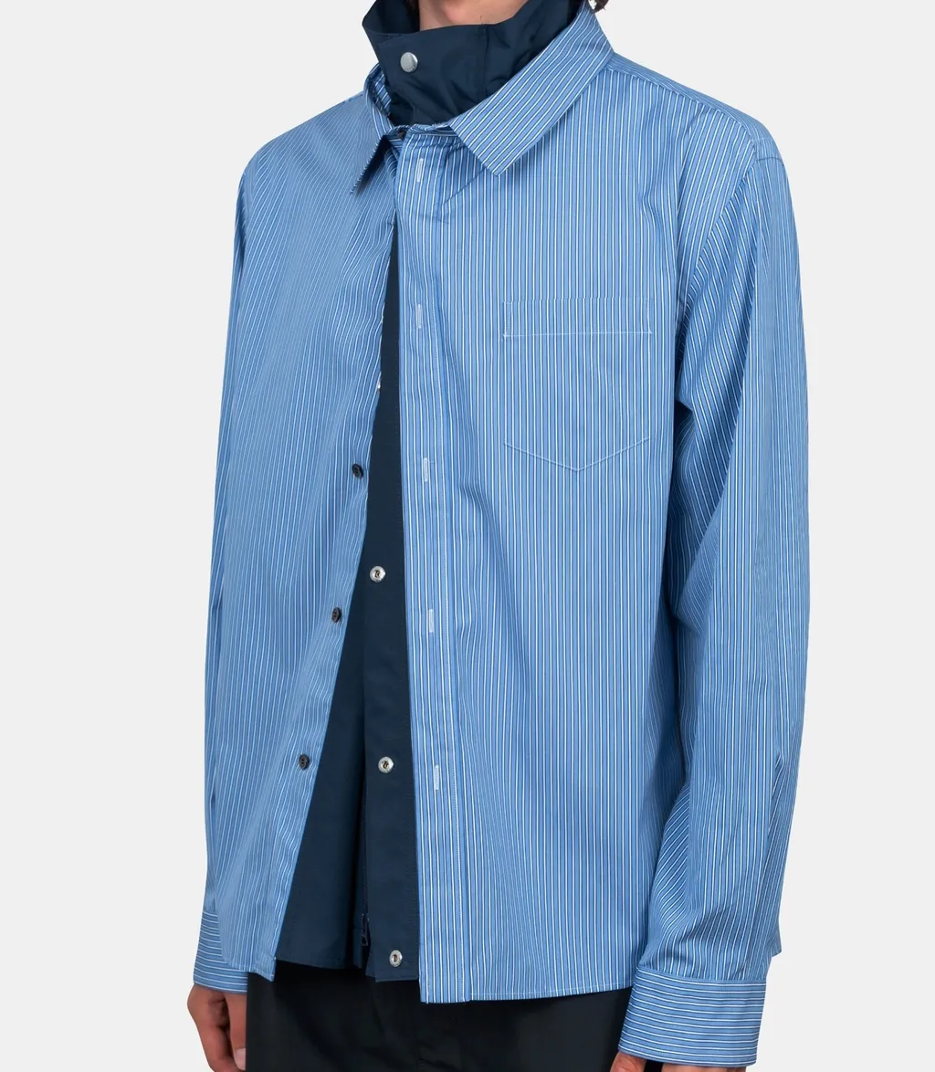 Lapel Long-Sleeved Shirt