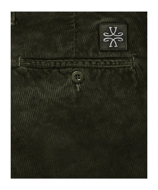 Jacob Cohen Logo Plaque Slim-Fit Trousers