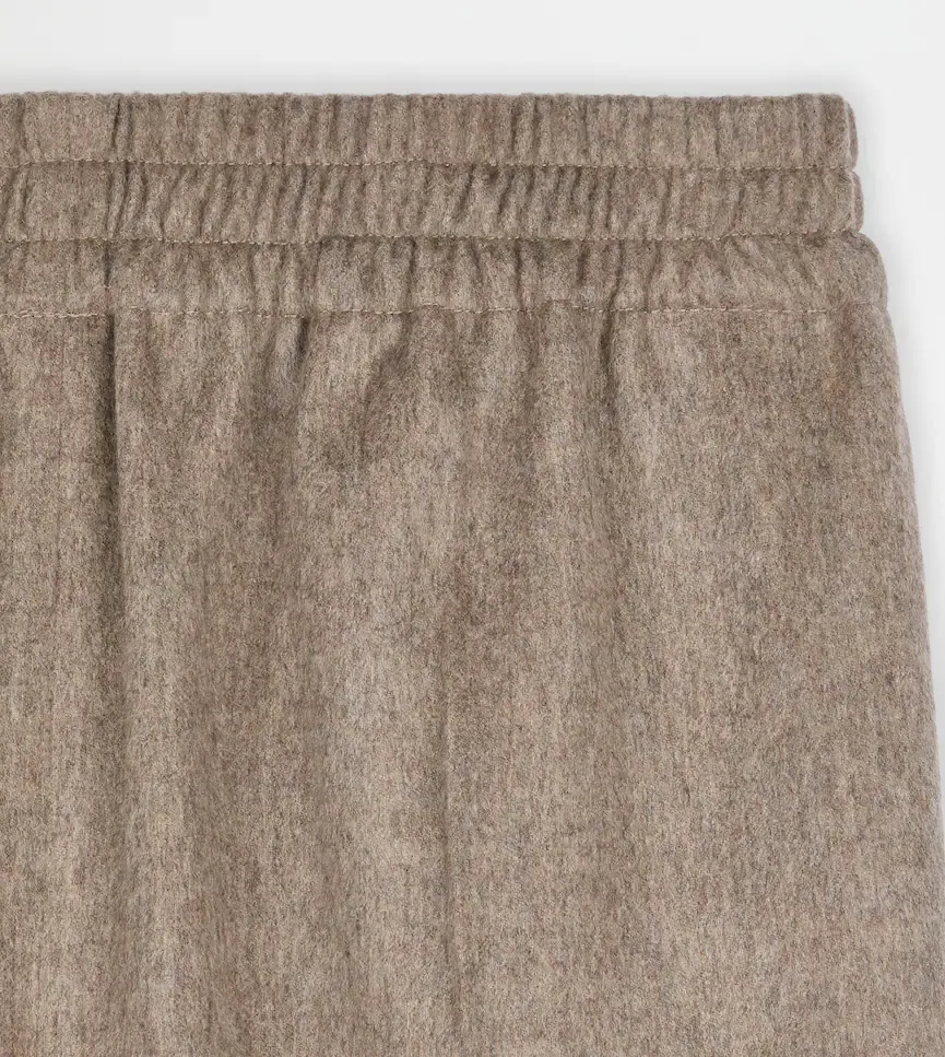 Elastic Waist Casual Pants