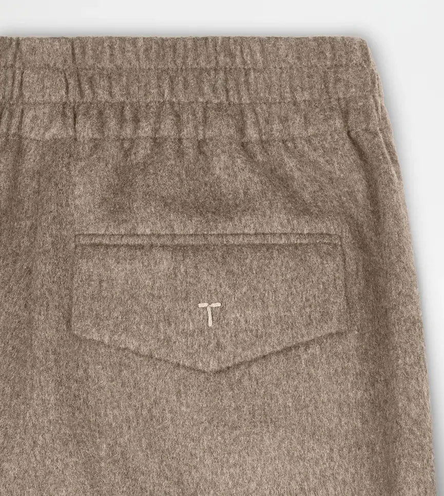 Elastic Waist Casual Pants