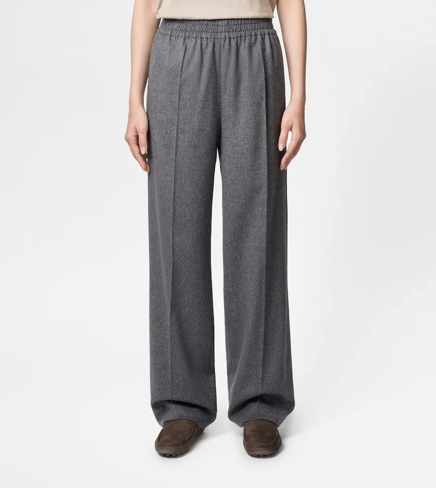 Elastic-Waist Trousers