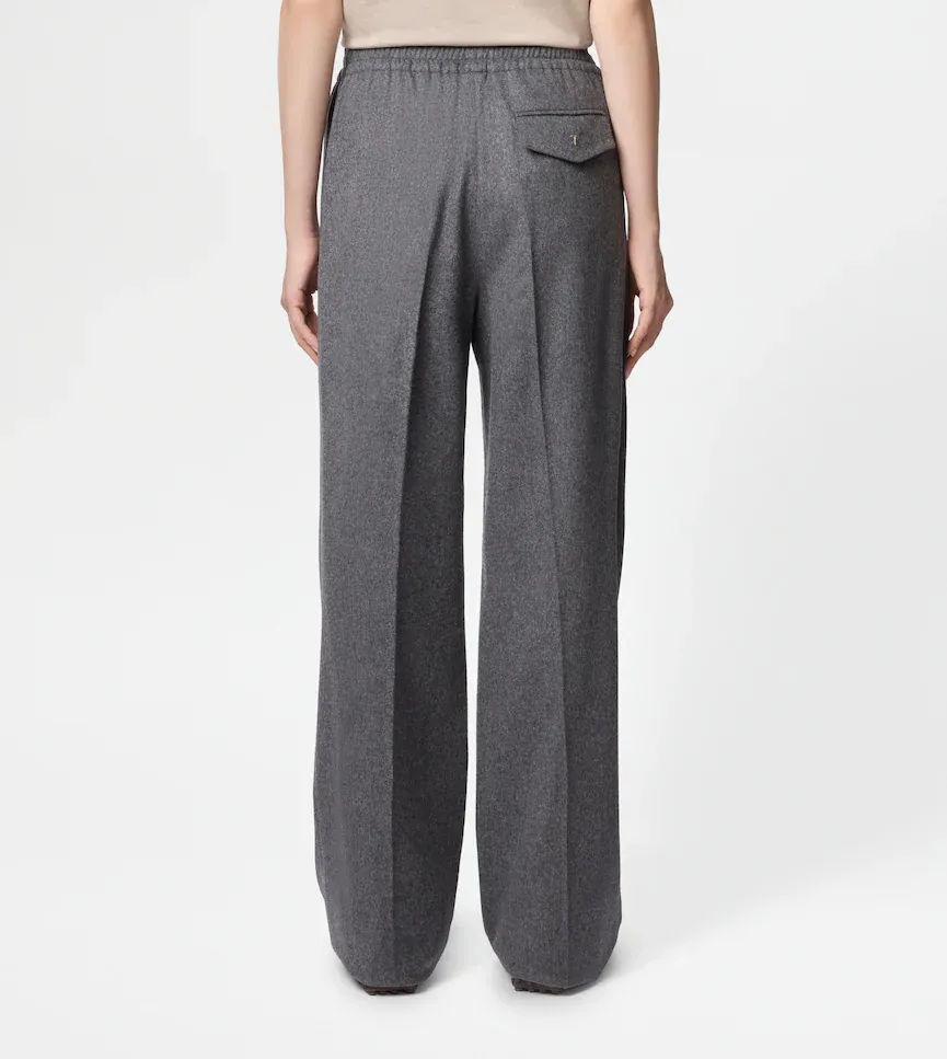 Elastic-Waist Trousers