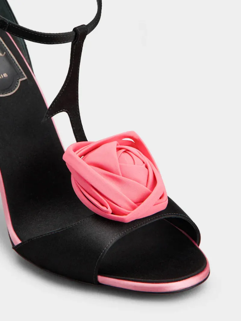 Roger Vivier Floral-Appliqué Pumps