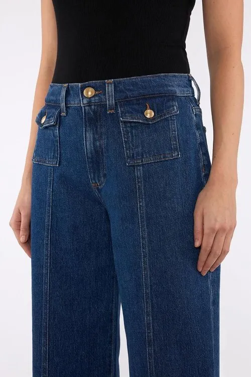 7 For All Mankind Lotta High-Waisted Jeans