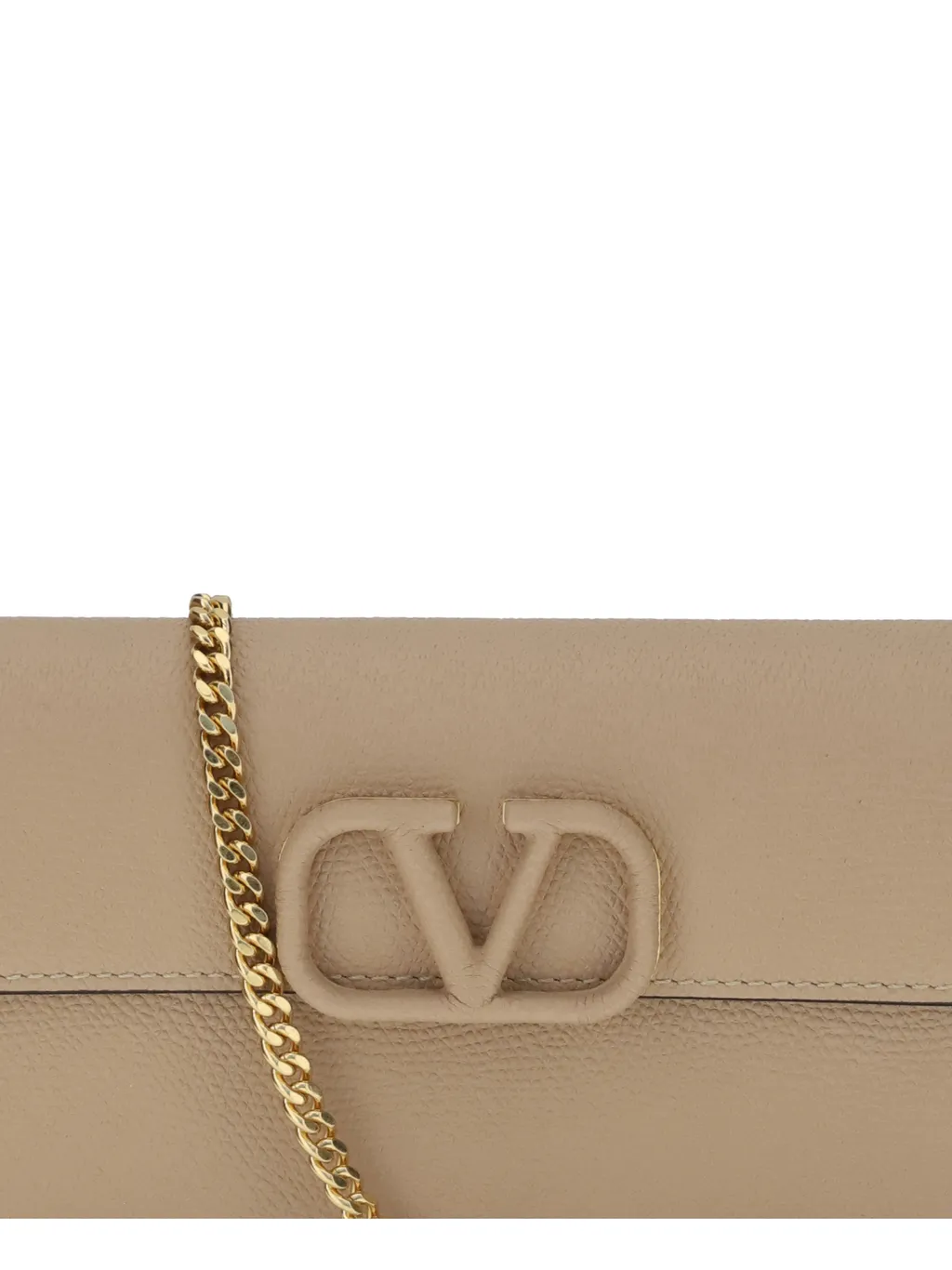 Valentino Vlogo Signature Foldover Top Wallet