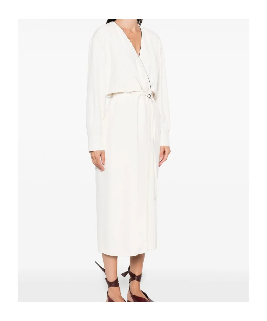 Brunello Cucinelli Buckle Detailed Dress
