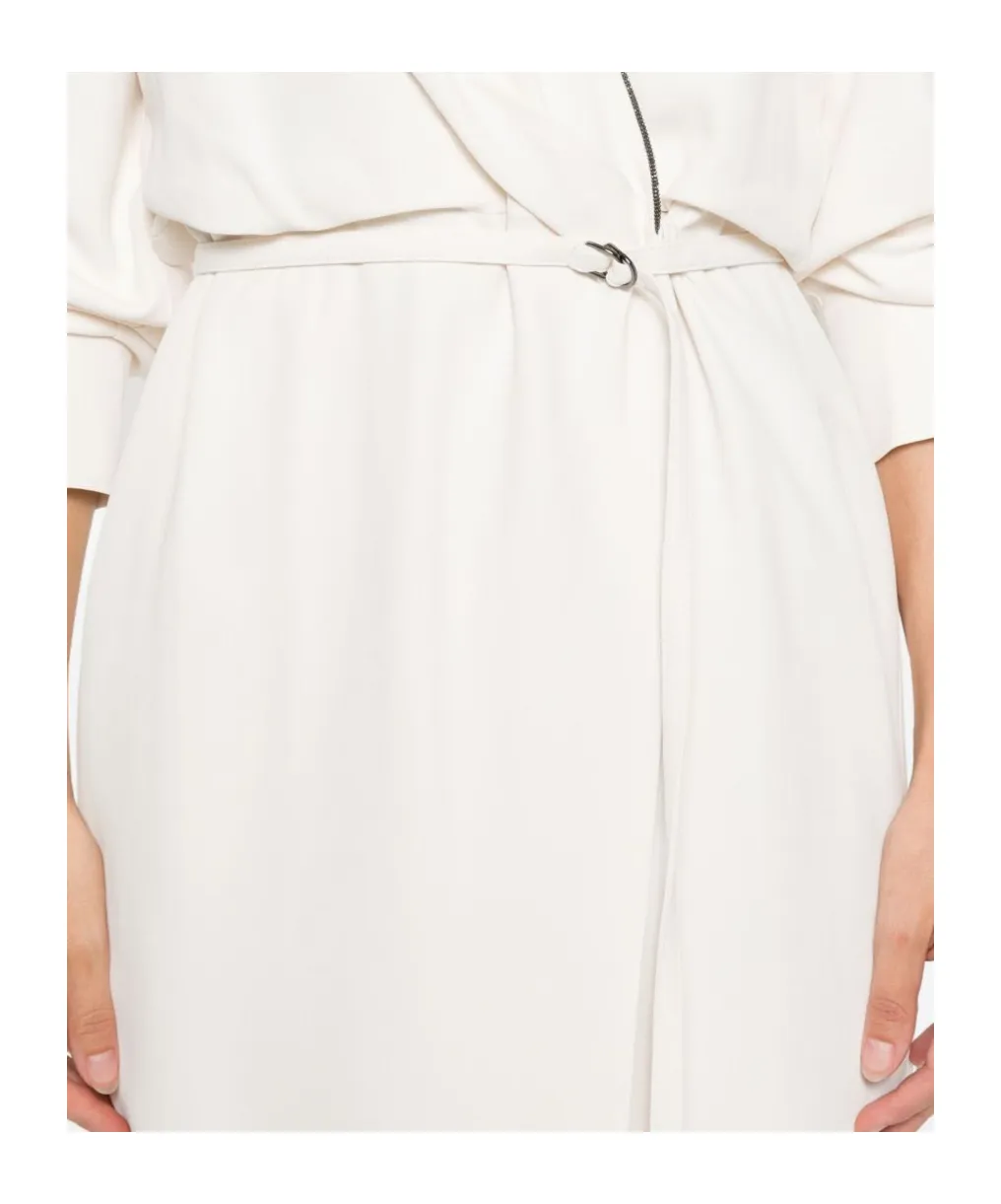 Brunello Cucinelli Buckle Detailed Dress