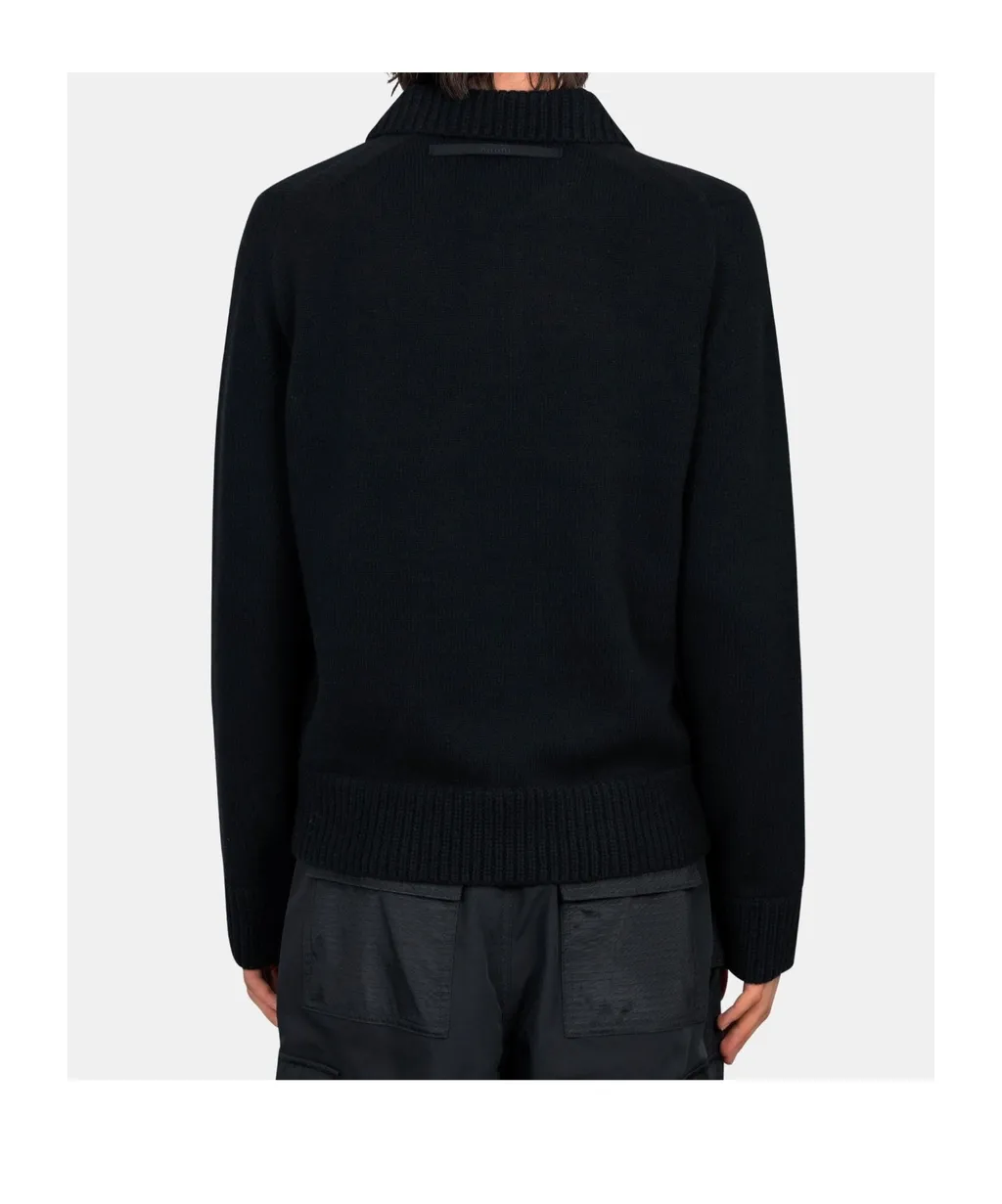 Long-Sleeved Wool Sweater