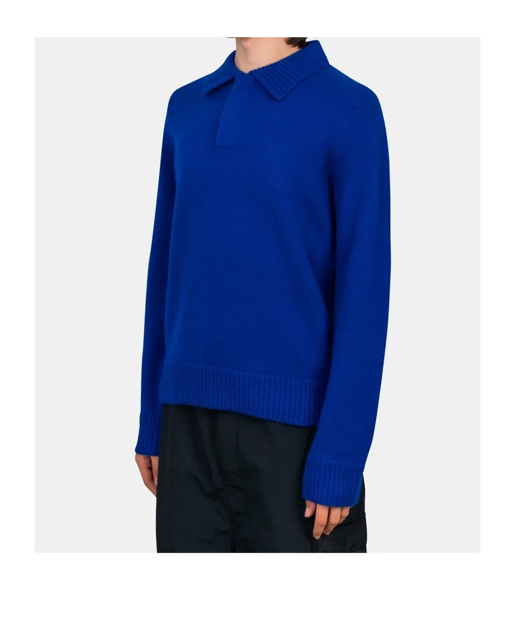 Long-Sleeved Wool Sweater