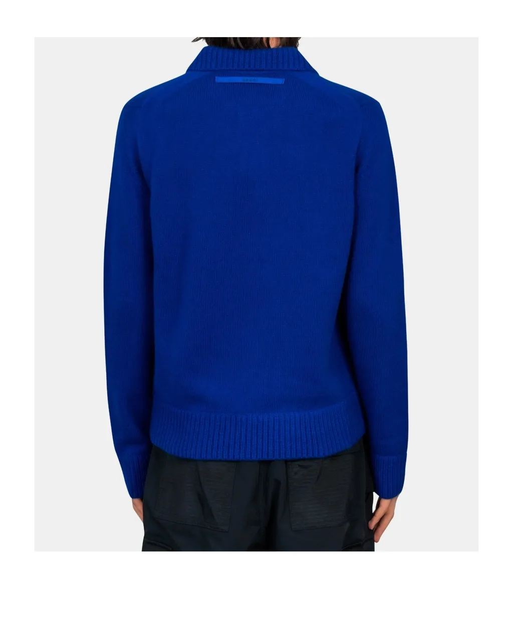 Long-Sleeved Wool Sweater