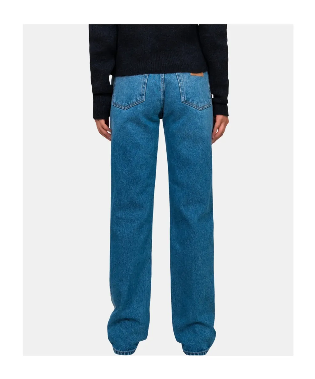 Panel Straight Jeans