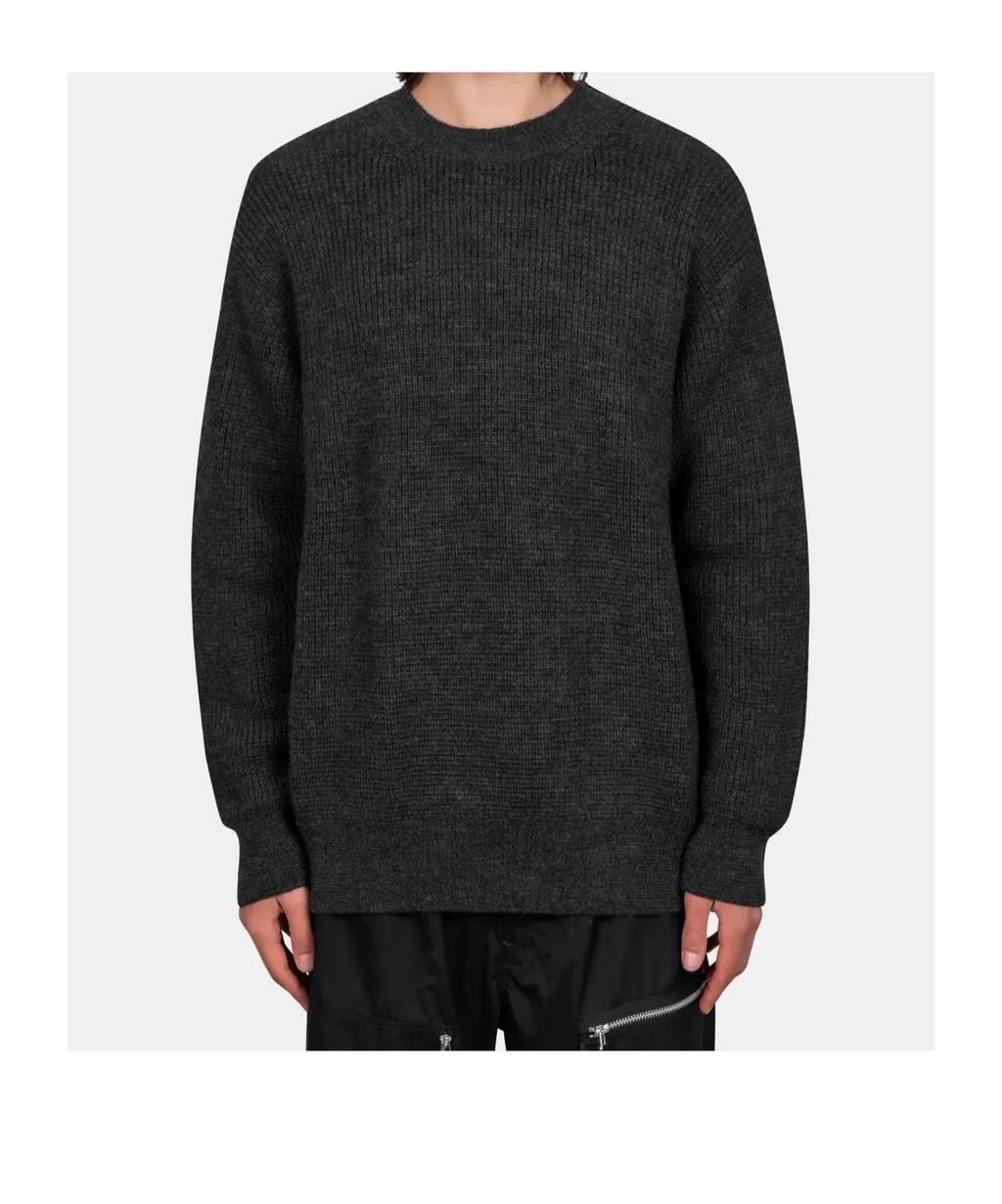 Ribbed Knitted Sweater