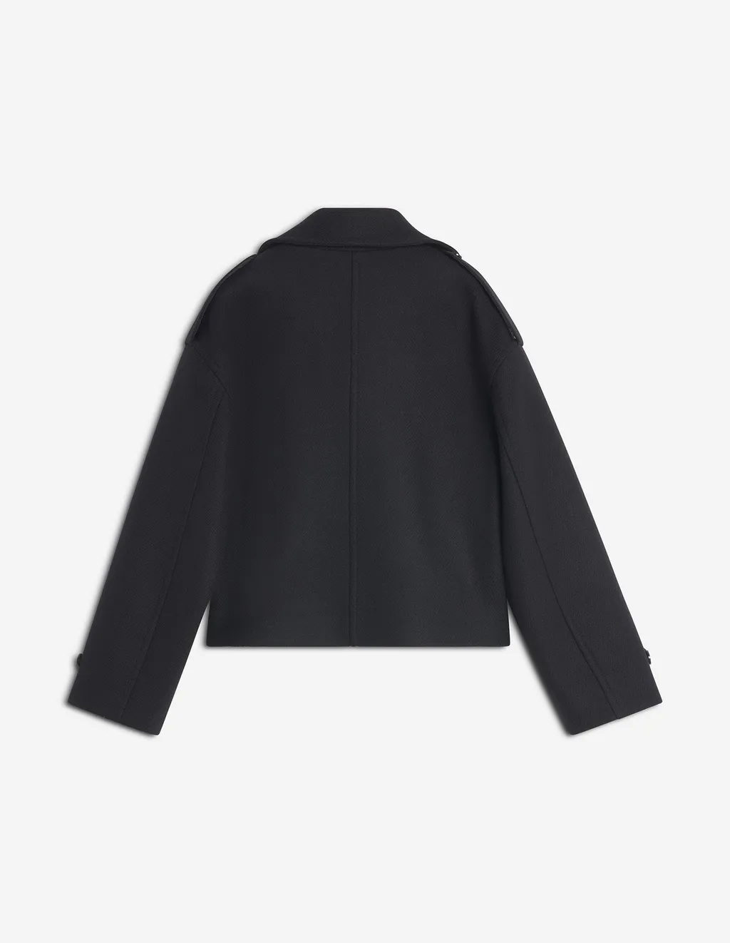 Maison Kitsuné Cropped Peacoat