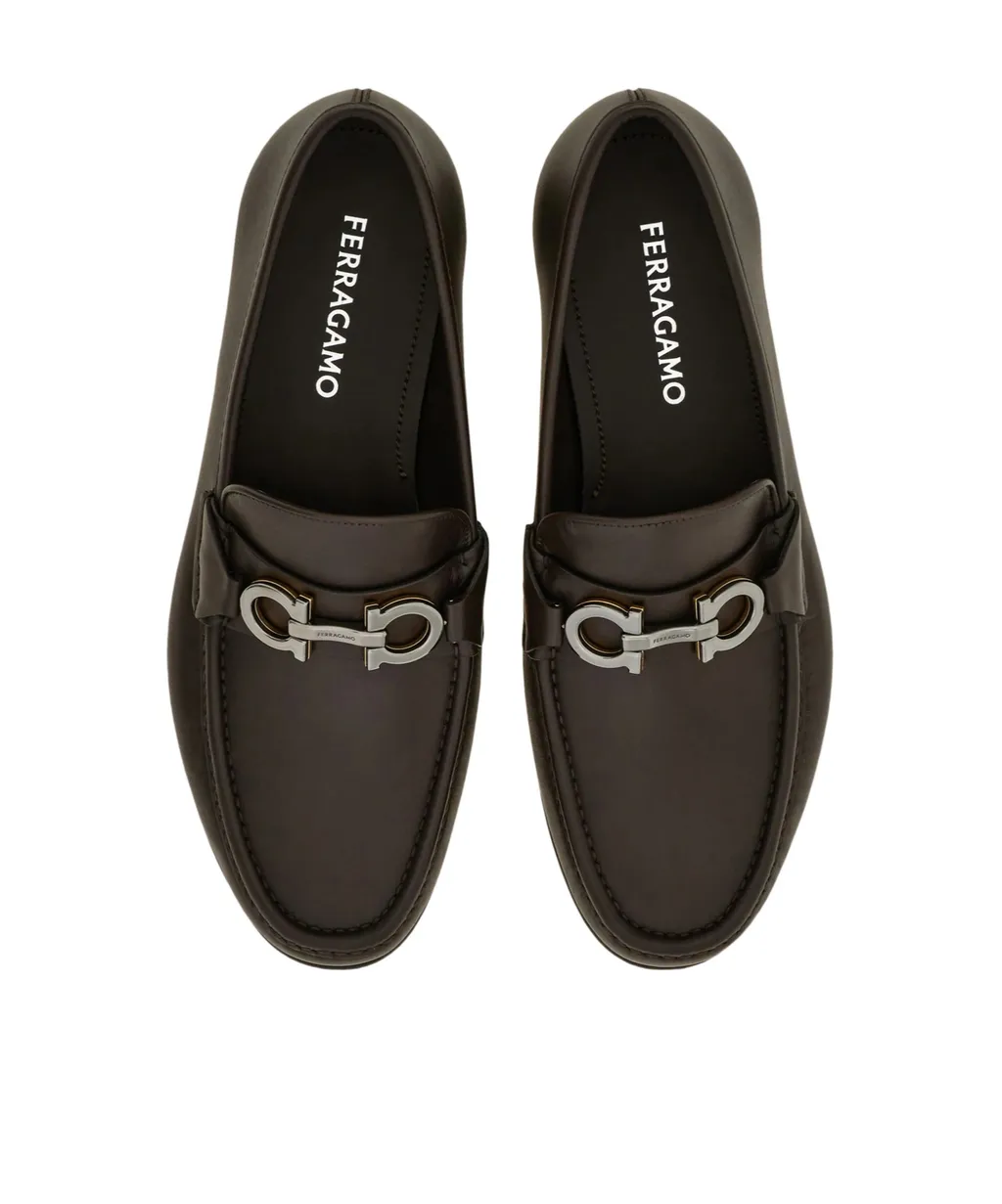 Ferragamo Avril Round Toe Loafers