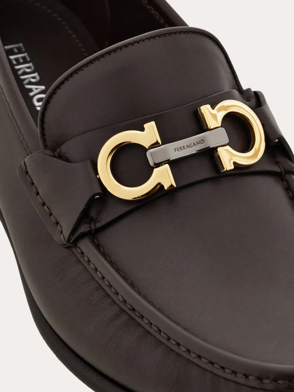 Ferragamo Avril Round Toe Loafers