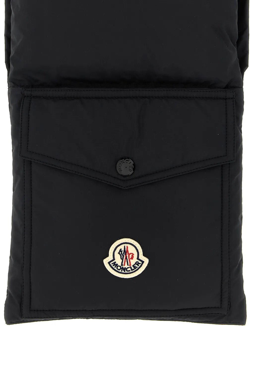 Moncler Logo Patch Padded Scarf