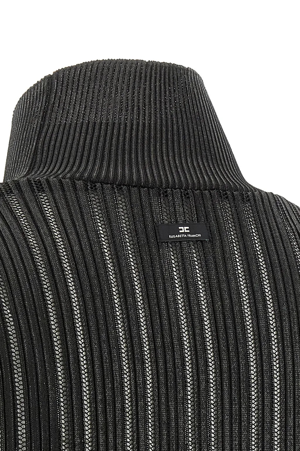 Elisabetta Franchi Long-Sleeved Roll-Neck Jumper